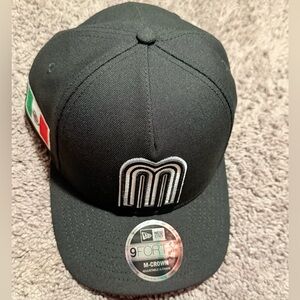 New Era 9Forty Mexico Men’s Cap Black/White SnapBack Hat